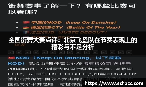 全国街舞大赛点评：北京飞盘队在节奏表现上的精彩与不足分析